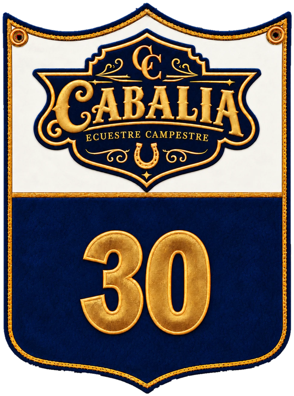 Parche bordado Cabalia 30 Finalista